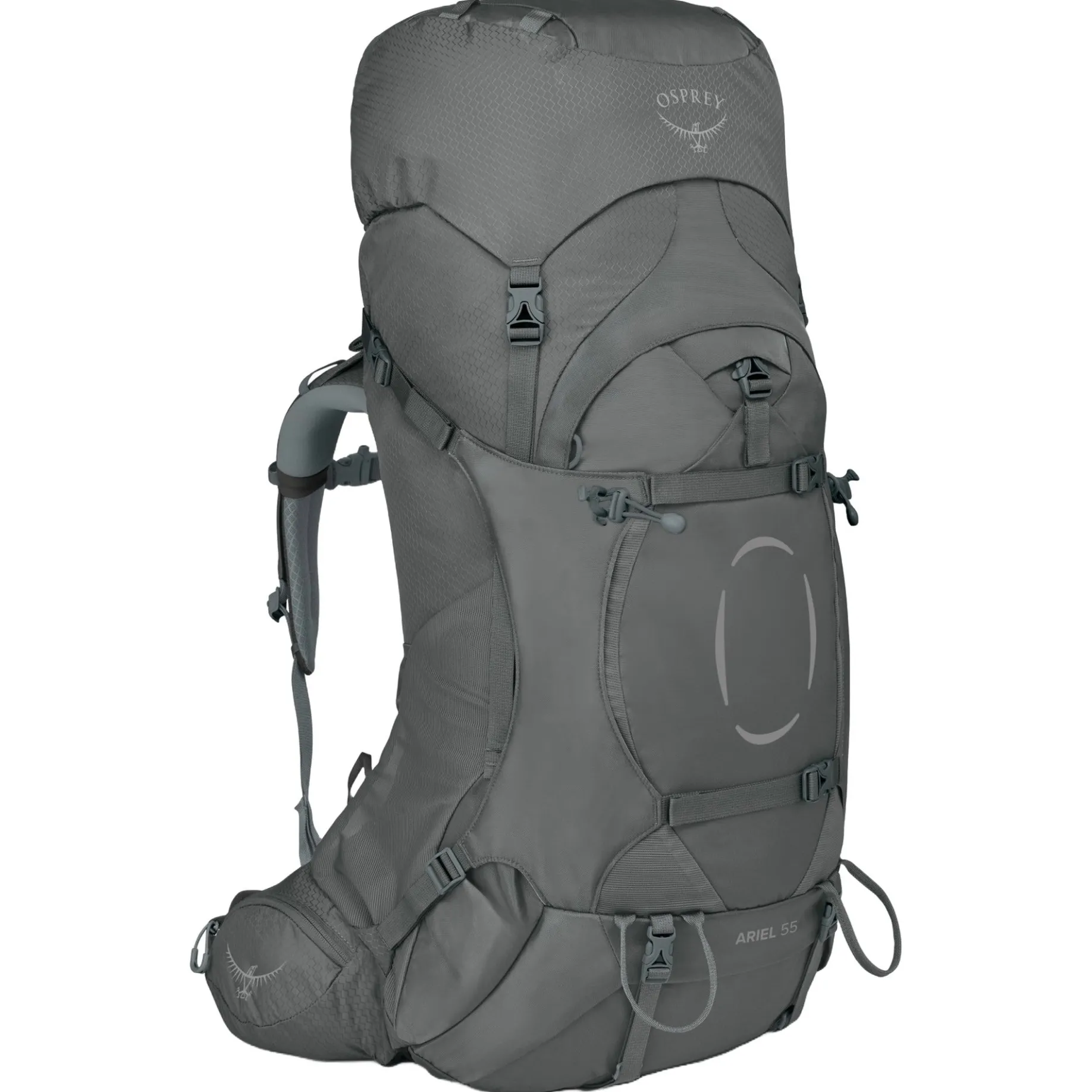 Ariel 55 Women - Trekkingrucksack 73 cm (medium gray, XS/S)