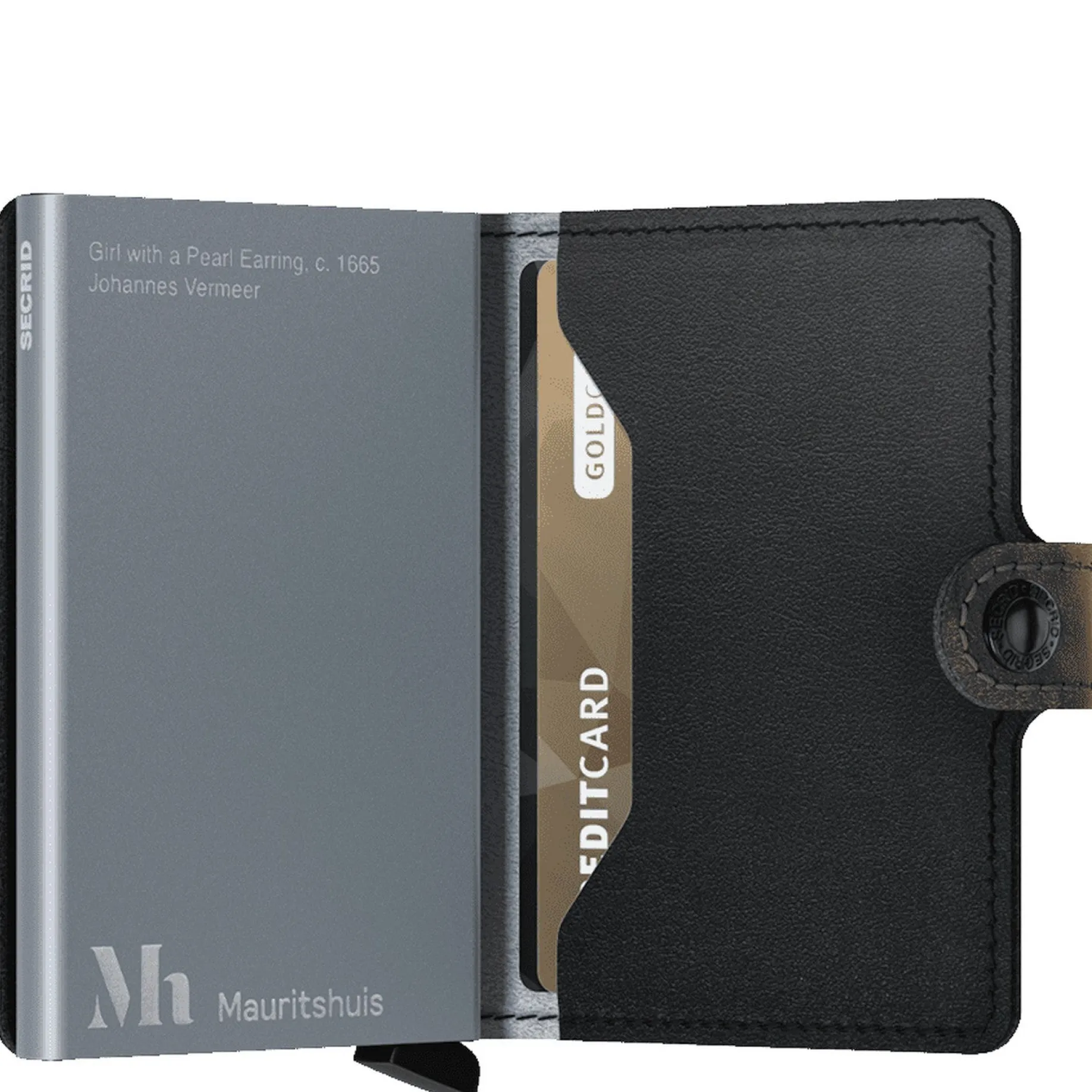 Art Miniwallet - Geldbörse RFID 6.5 cm (Mauritshuis Pearl Earring)