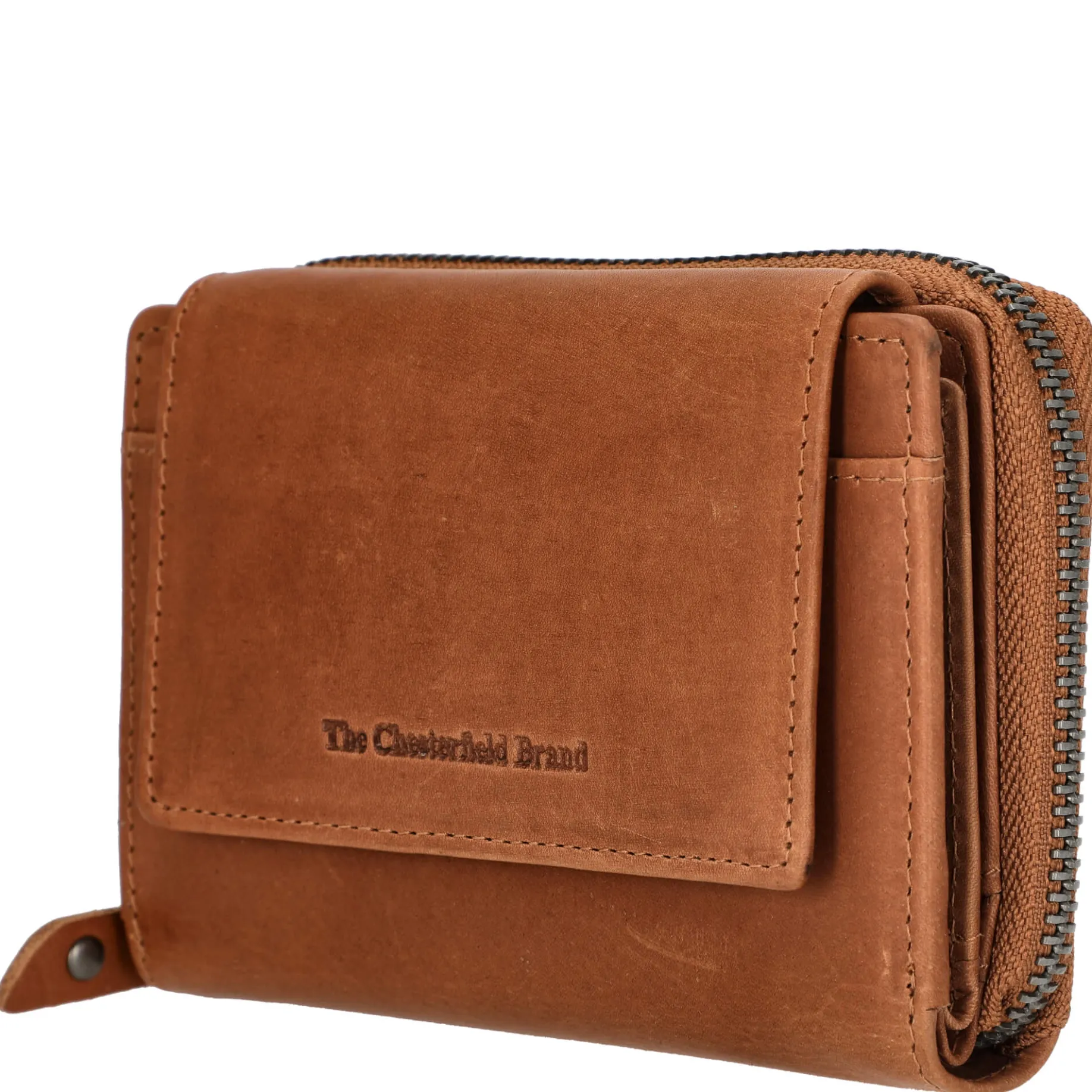 Ascot - Geldbörse 15cc 14 cm RFID (cognac)