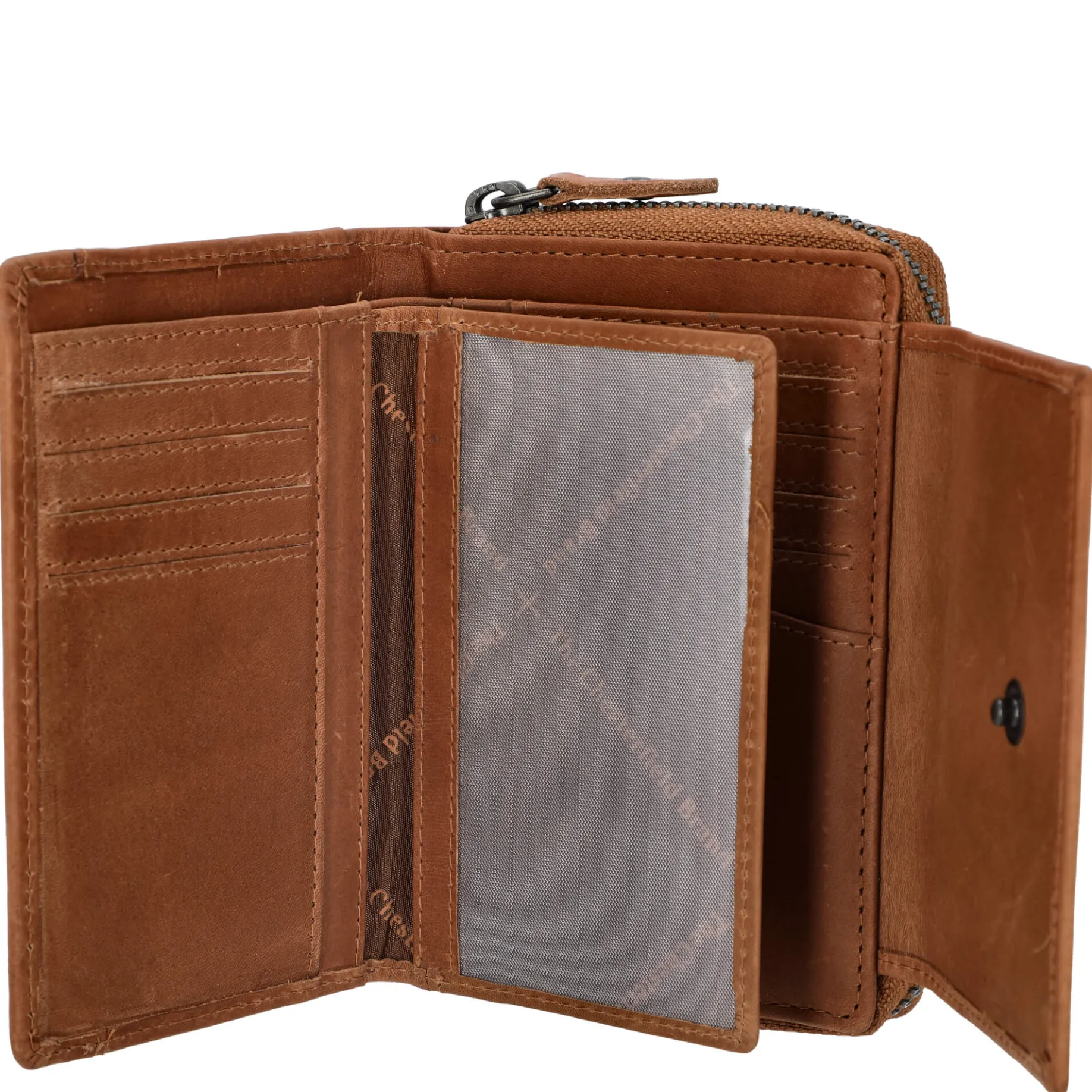 Ascot - Geldbörse 15cc 14 cm RFID (cognac)