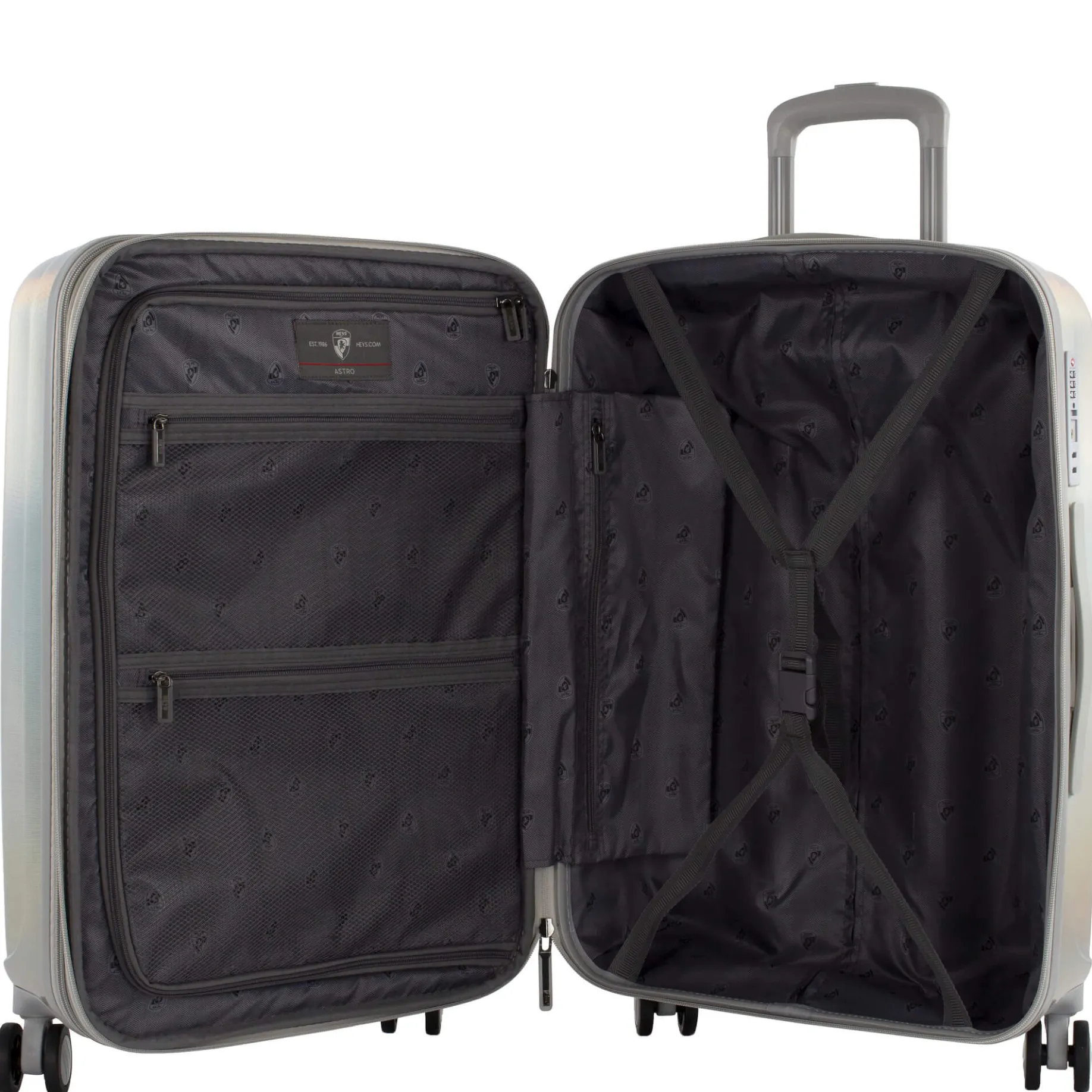 Astro - 4-Rollen-Trolley M 66 cm erw. (silver)