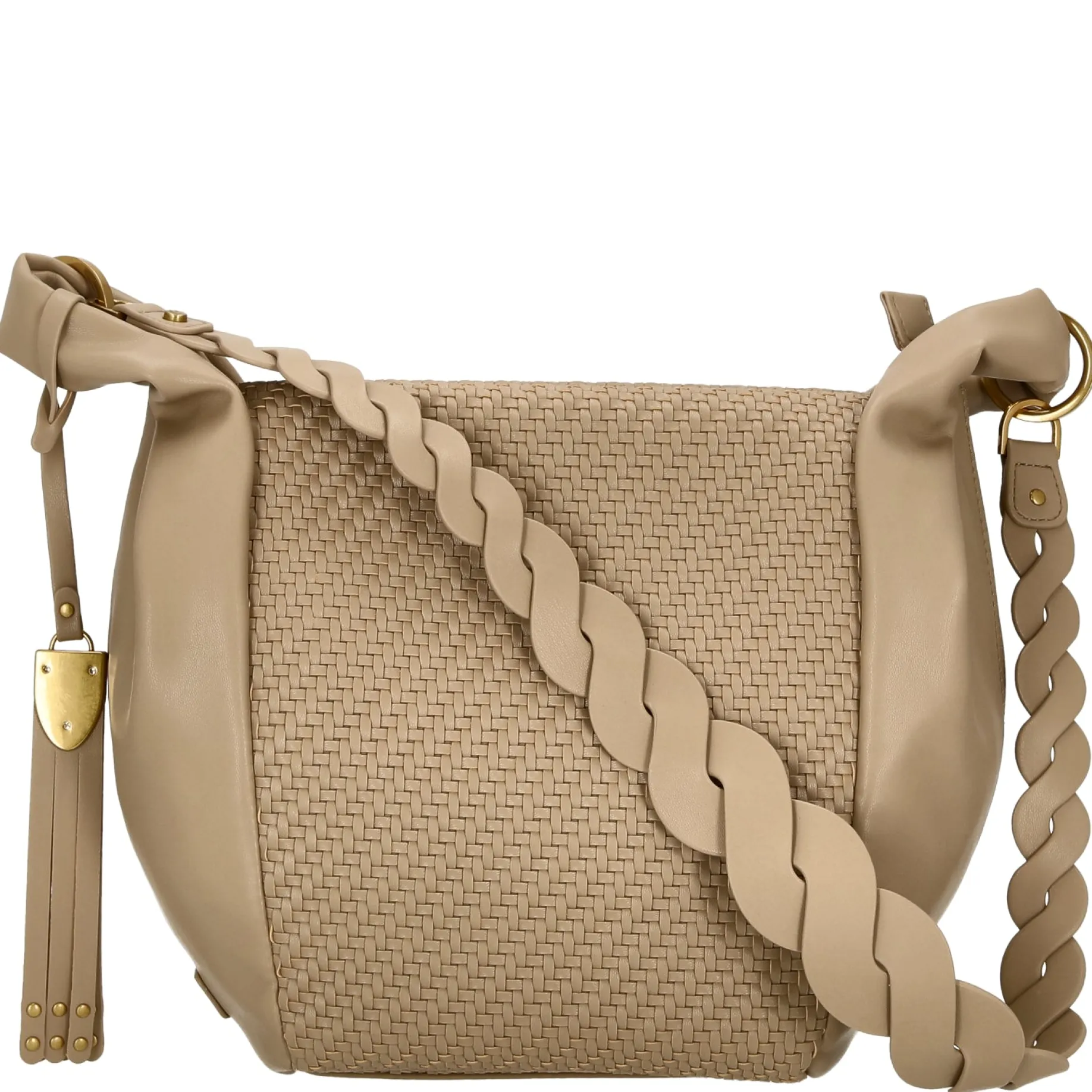 Astuta - Umhängetasche 23 cm (light taupe)