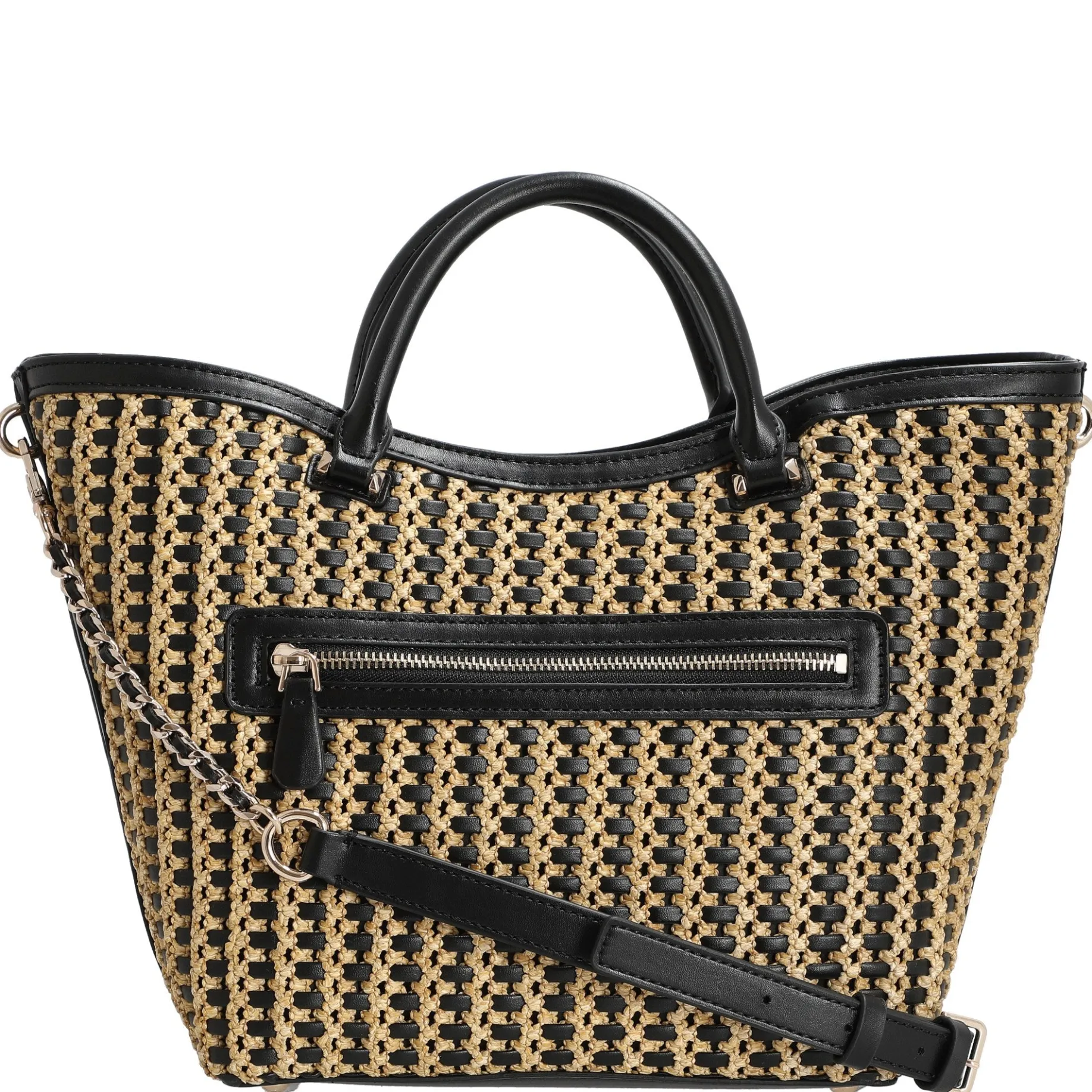 Atalia - Handtasche 38 cm (natural/black)