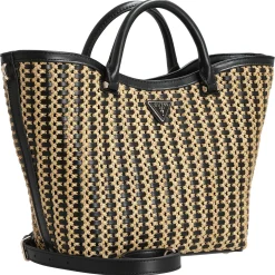 Atalia - Handtasche 38 cm (natural/black)