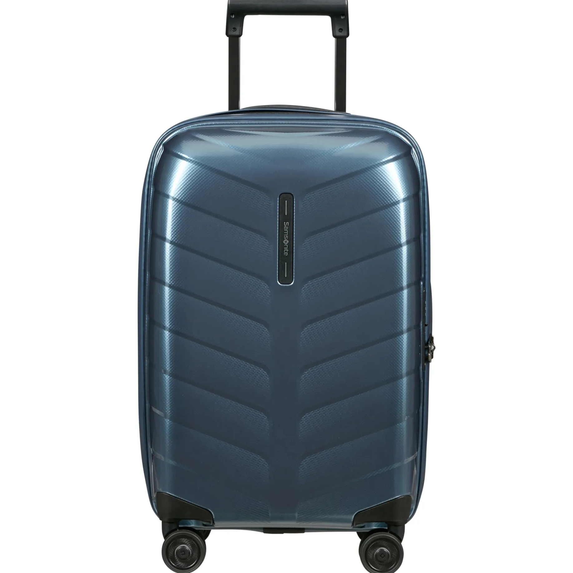 Attrix - 4 Rollen Kabinentrolley S 55 cm erw. (steel blue)