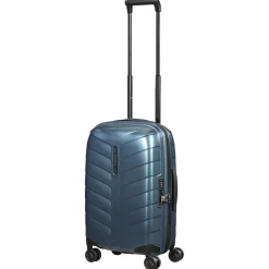 Attrix - 4 Rollen Kabinentrolley S 55 cm erw. (steel blue)