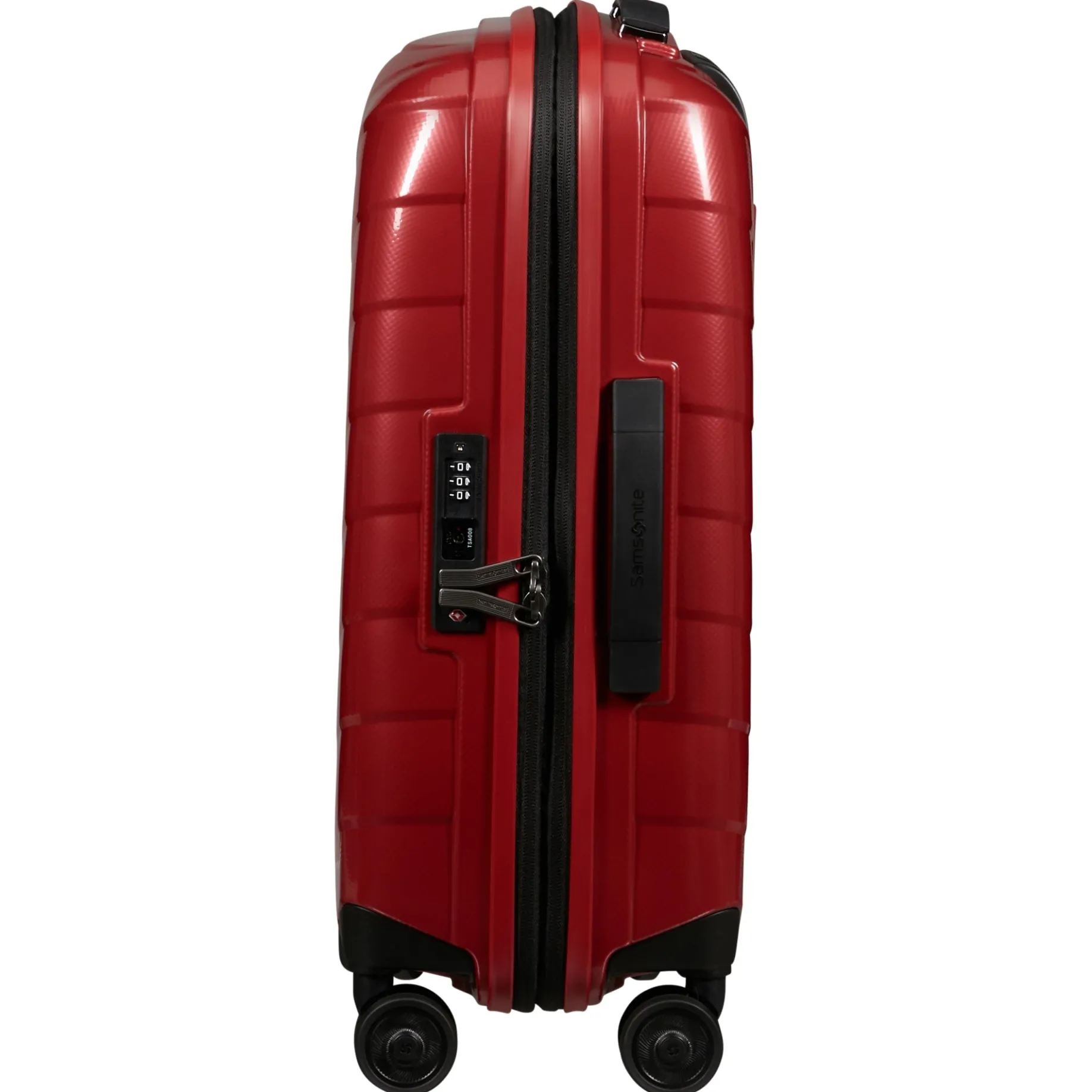 Attrix - 4 Rollen Kabinentrolley S 55 cm erw. (rot)