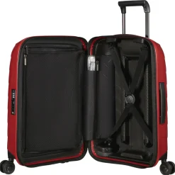 Attrix - 4 Rollen Kabinentrolley S 55 cm erw. (rot)