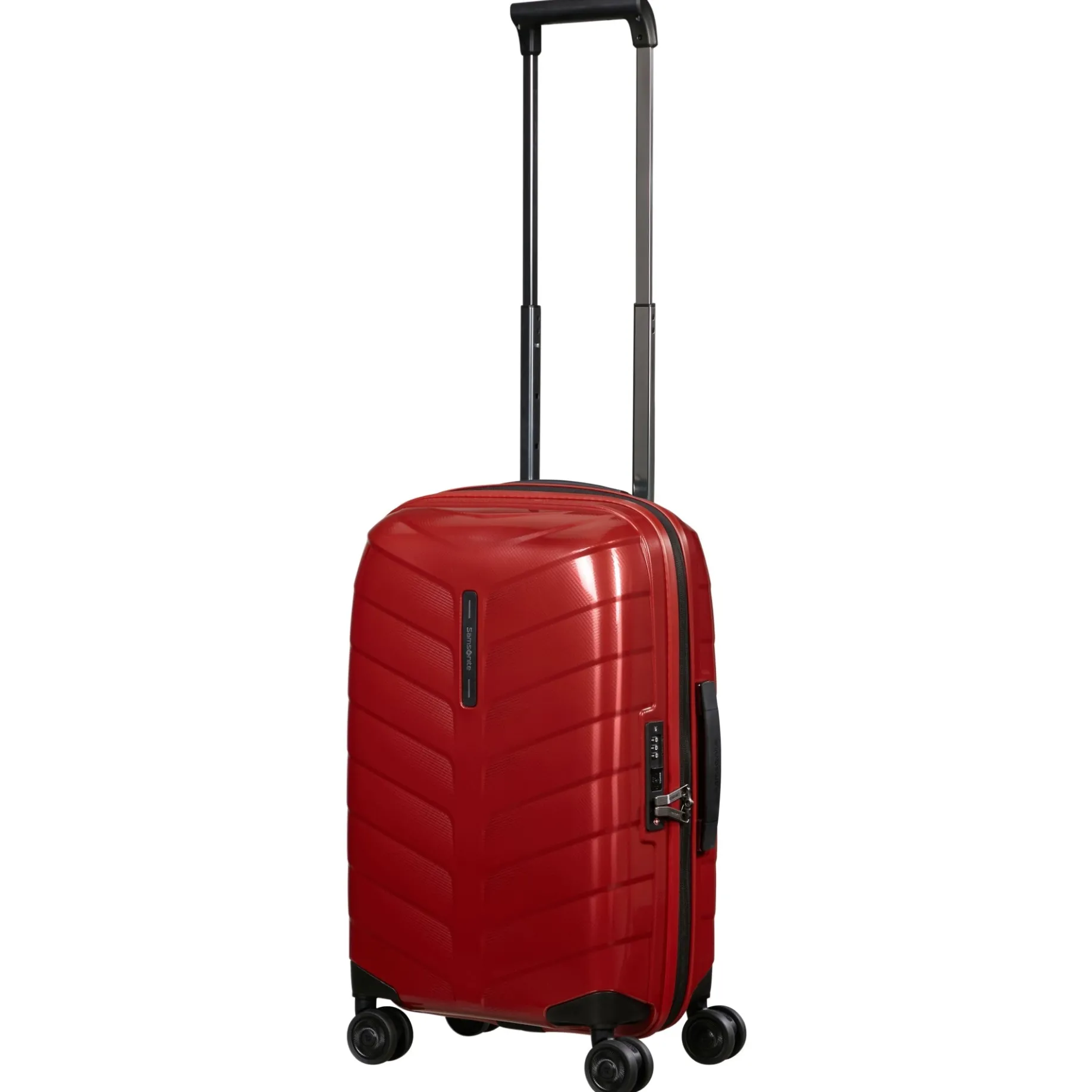 Attrix - 4 Rollen Kabinentrolley S 55 cm erw. (rot)