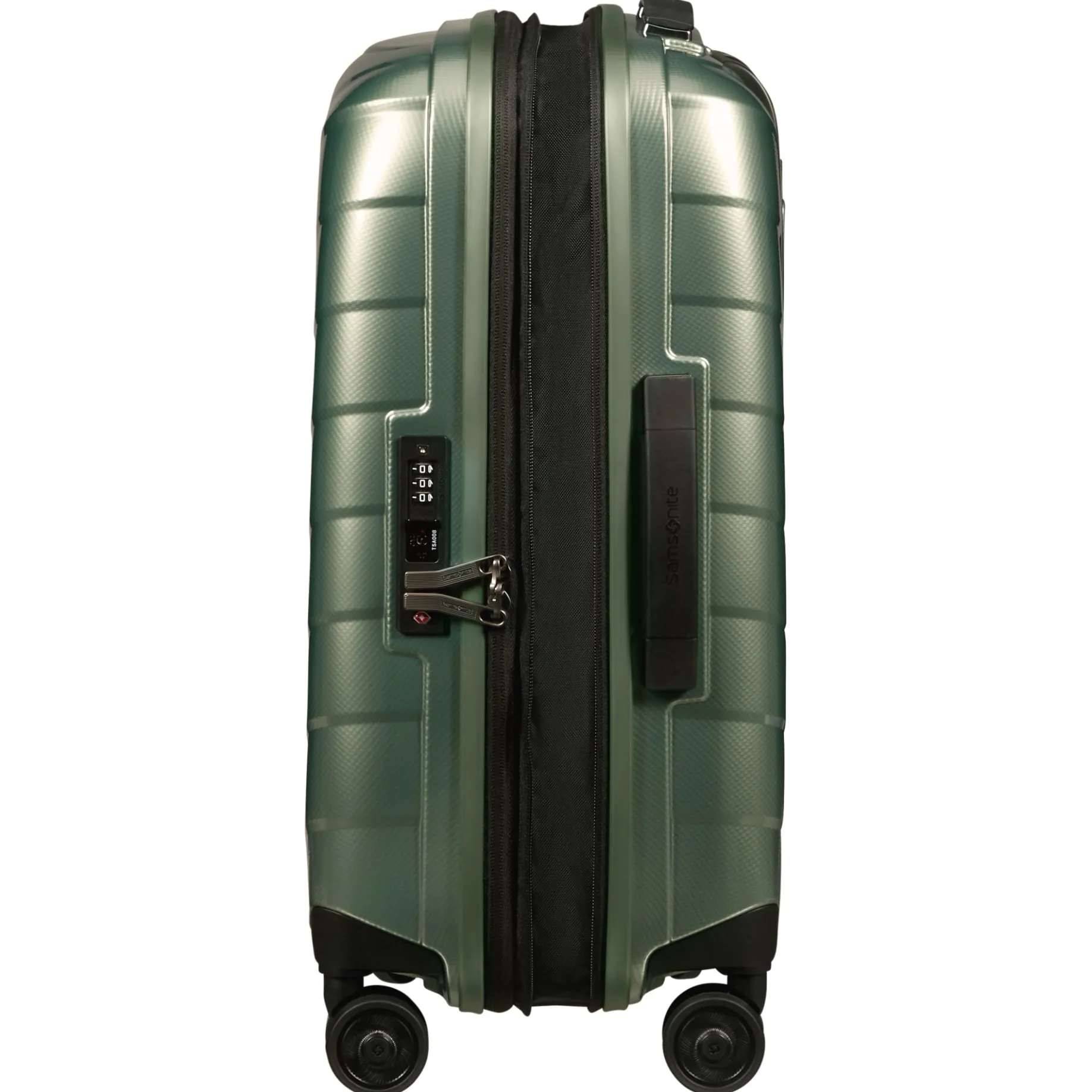 Attrix - 4 Rollen Kabinentrolley S 55 cm erw. (basil green)