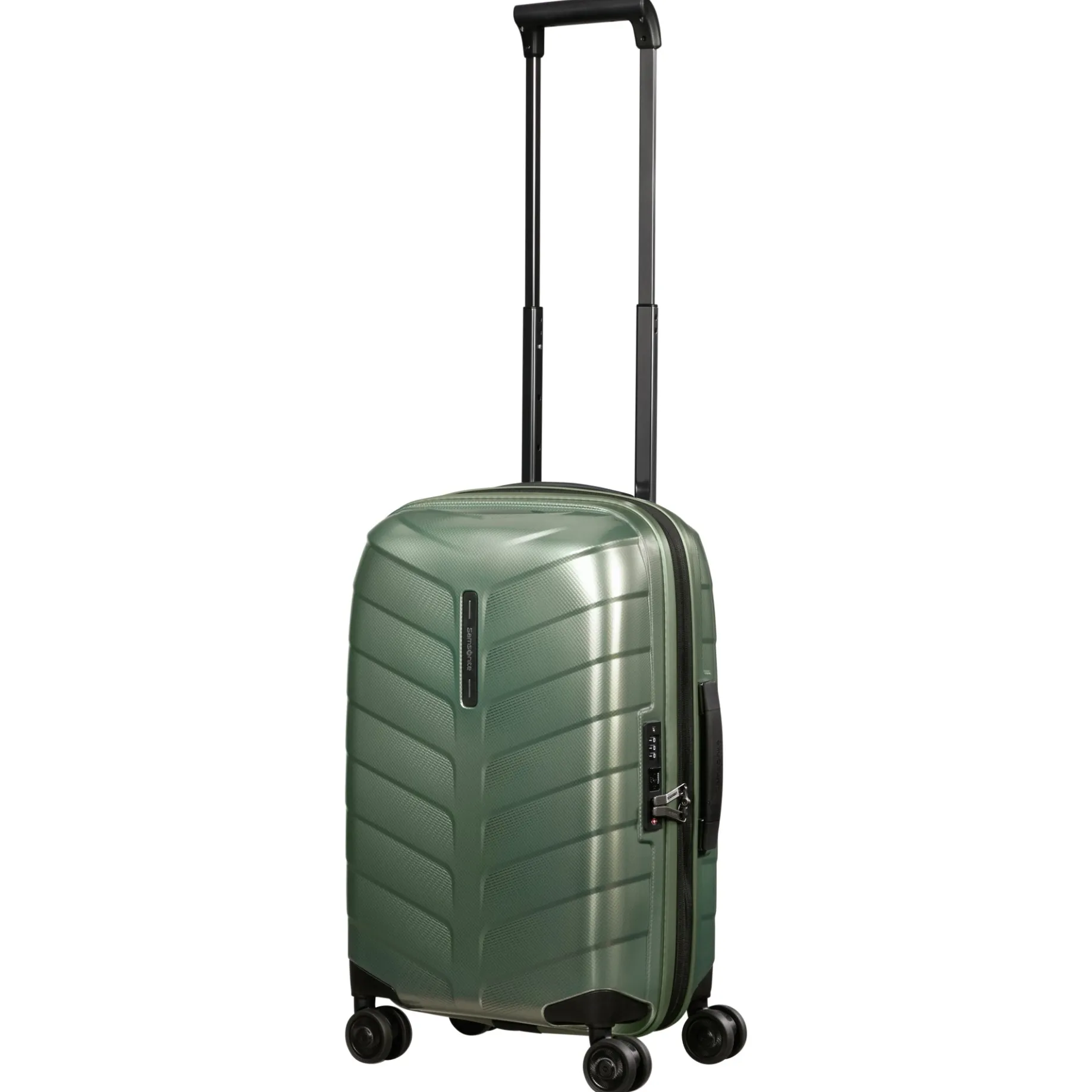 Attrix - 4 Rollen Kabinentrolley S 55 cm erw. (basil green)