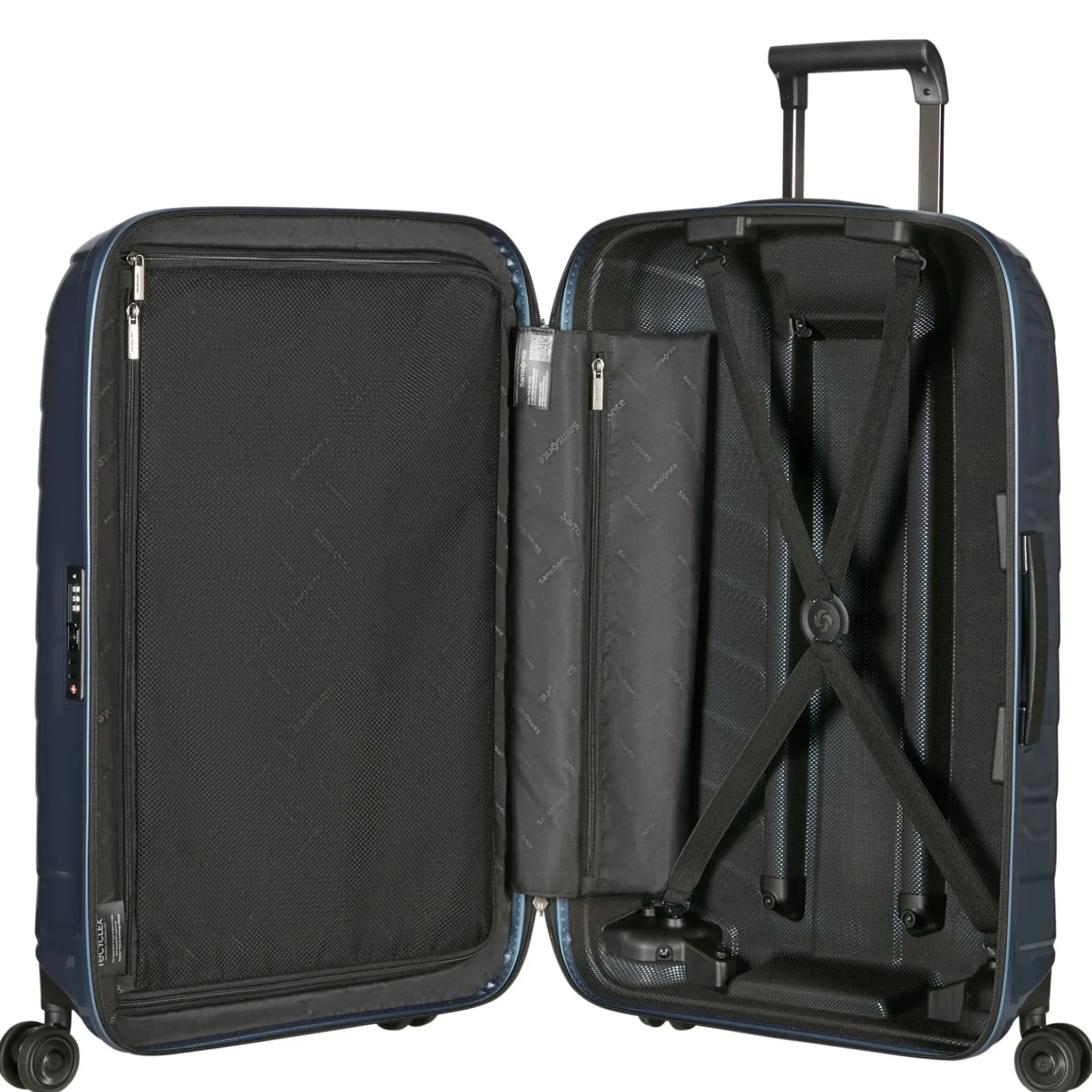 Attrix - 4-Rollen-Trolley M 69 cm (steel blue)