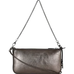 Auguri - Schultertasche 26 cm (altsilber)