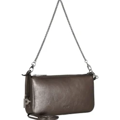 Auguri - Schultertasche 26 cm (altsilber)