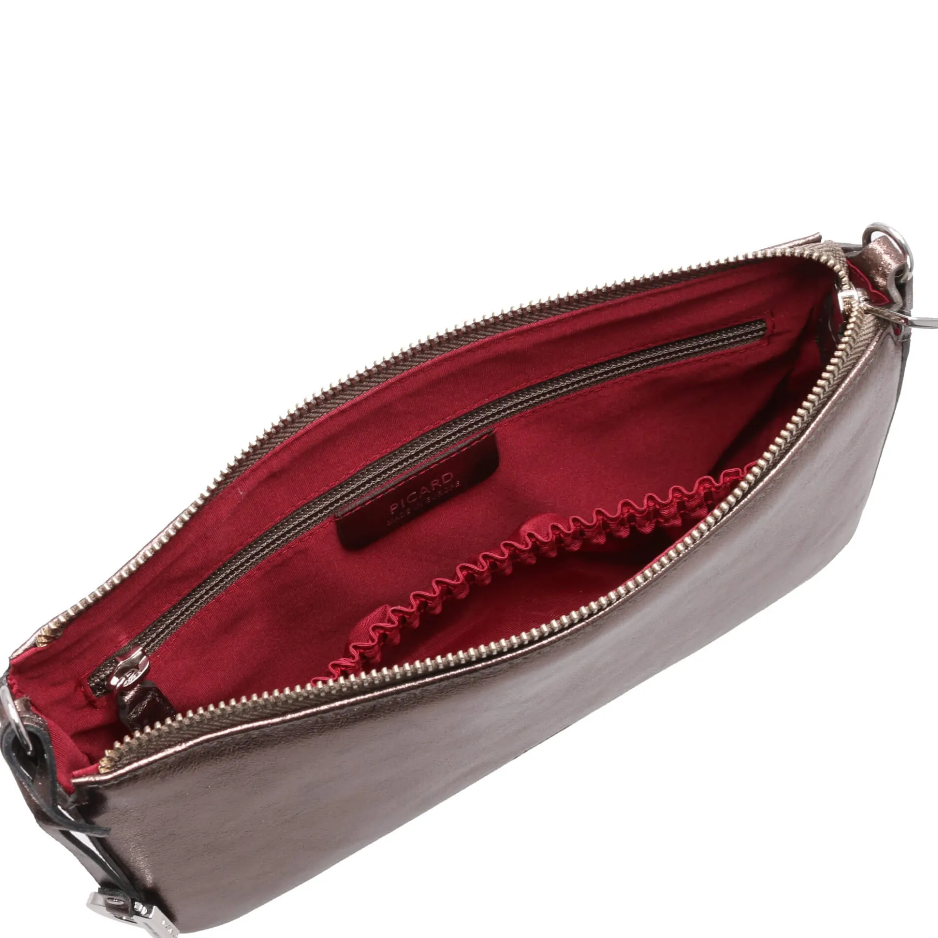 Auguri - Schultertasche 26 cm (altsilber)