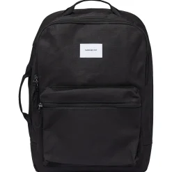 August - Rucksack 13" 40 cm (black with black webbing)