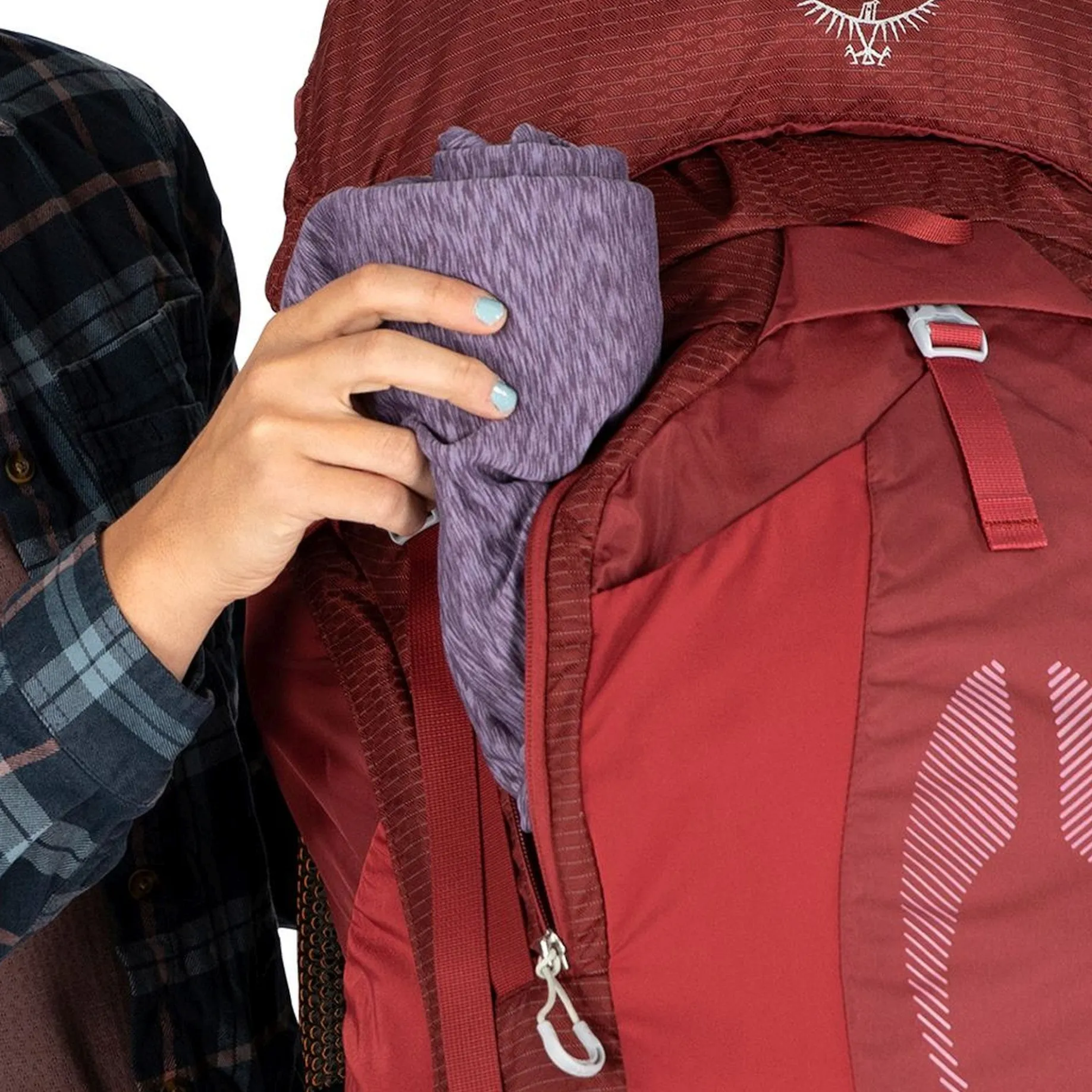 Aura AG 65 Women M/L - Trekkingrucksack 82 cm (berry sorbet red)