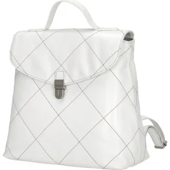 Aurelie - Rucksack 30 cm Rindleder (white lily)