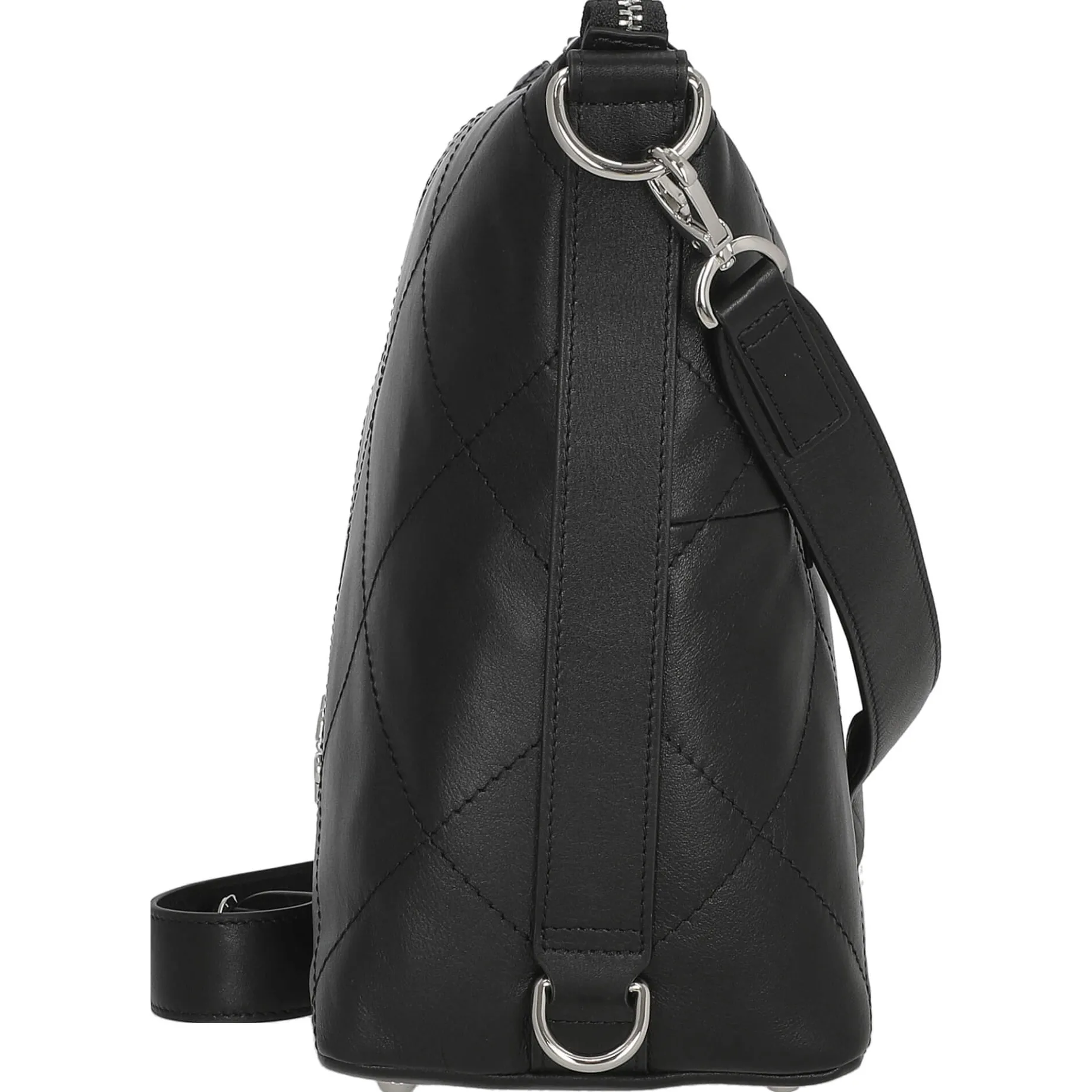Aurelie - Schultertasche 34 cm Rindleder (black)
