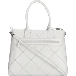 Aurelie - Shopper 37 cm Rindleder (white lily)