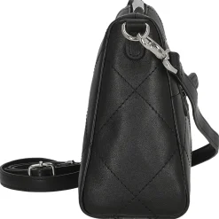 Aurelie - Umhängetasche 27 cm Rindleder (black)