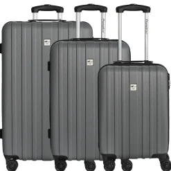 Aurora - Trolley-Set 3tlg. (anthrazit)