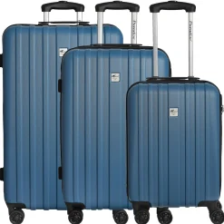 Aurora - Trolley-Set 3tlg. (azurblau)