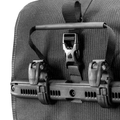 Back-Roller High-Vis - Rolltop Hinterradtasche 42 cm (black reflective)