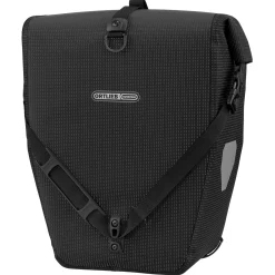 Back-Roller High-Vis QL3.1 - Rolltop Hinterradtasche 42 cm (black reflective)