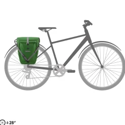 Back-Roller Plus 20+3 - Hinterradtasche QL2.2 42 cm (moss green)