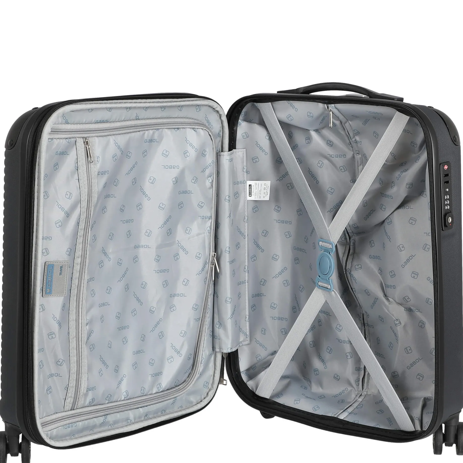 Balance XP - 4-Rollen-Kabinentrolley S 55 cm erw. (gris)