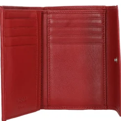 Bali 1 - Geldbörse 12cc 12.5 cm RFID Rindsleder (red)