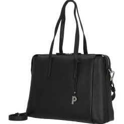 Bali - Henkeltasche 37 cm Rindleder (black)