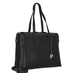 Bali - Henkeltasche 37 cm Rindleder (black)