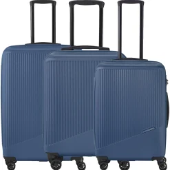 Bali - 4-Rollen Trolley Set 3tlg. (blau)