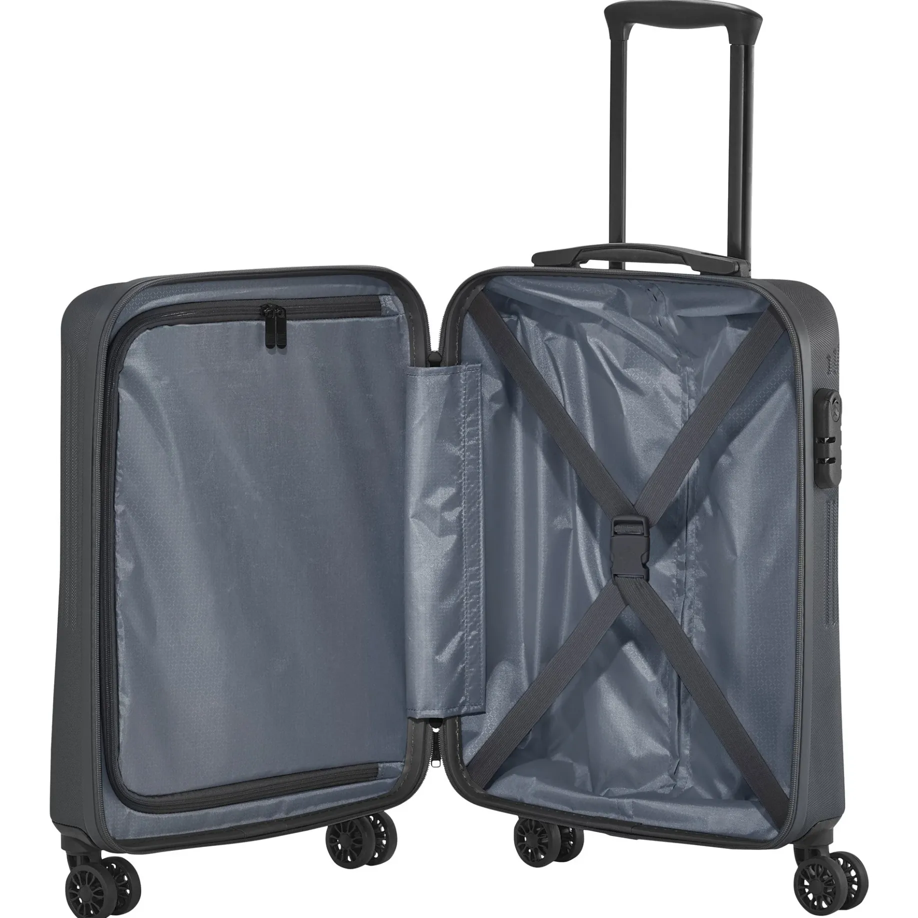 Bali - 4-Rollen-Kabinentrolley S 55 cm (anthrazit)