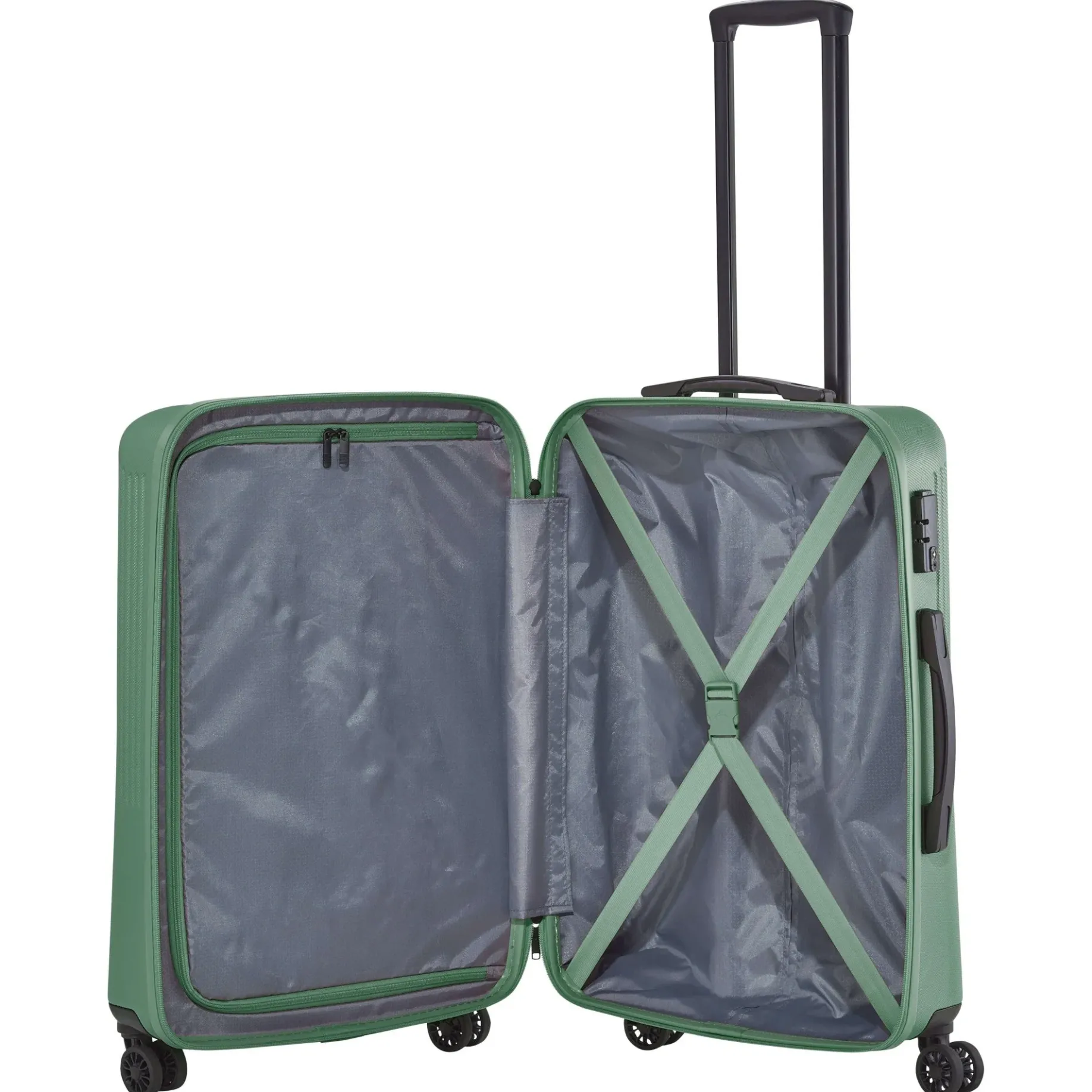 Bali - 4-Rollen-Trolley M 67 cm (grün)