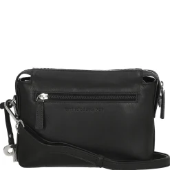 Bali - Schultertasche 22 cm Rindleder (black)