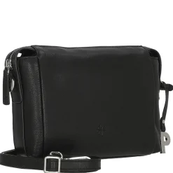 Bali - Schultertasche 22 cm Rindleder (black)