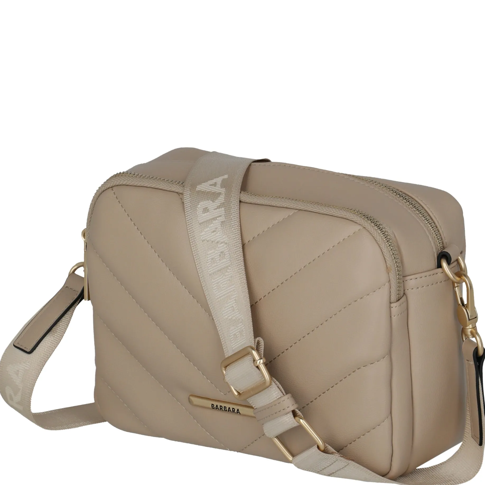 BARBARA Cozy Crossbody Bag - Umhängetasche 22 cm (sand)