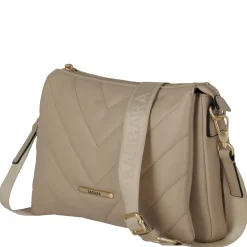 BARBARA Cozy Crossbody Bag Trio - Umhängetasche 27 cm (sand)