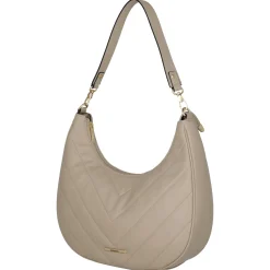 BARBARA Cozy Hobo Bag - Schultertasche 35 cm (sand)