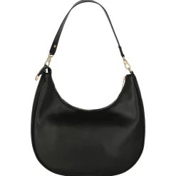 BARBARA Cozy Hobo Bag - Schultertasche 35 cm (schwarz)