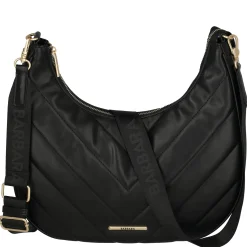 BARBARA Cozy Hobo Bag - Schultertasche 35 cm (schwarz)