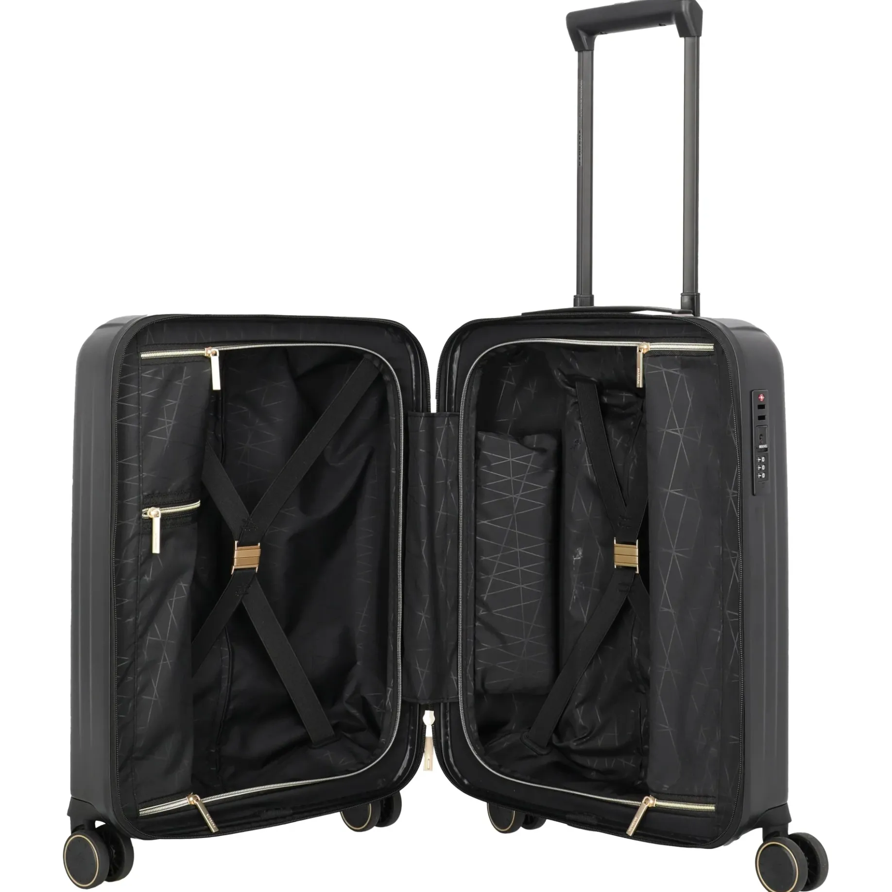 BARBARA Novelty - 4-Rollen-Kabinentrolley S 55 cm (schwarz)