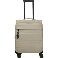 BARBARA Stepp - 4-Rollen-Trolley S 55 cm erw. (satin nude, 55 cm)