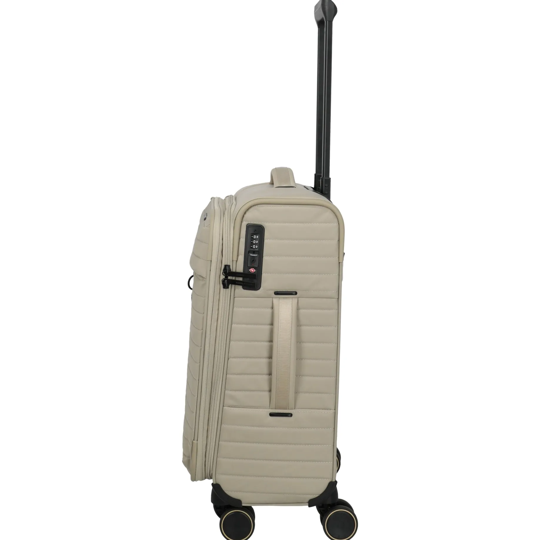 BARBARA Stepp - 4-Rollen-Trolley S 55 cm erw. (satin nude, 55 cm)
