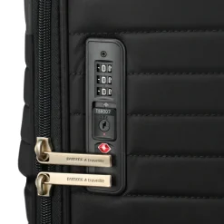 BARBARA Stepp - 4-Rollen-Trolley L 80 cm (schwarz, 80 cm)