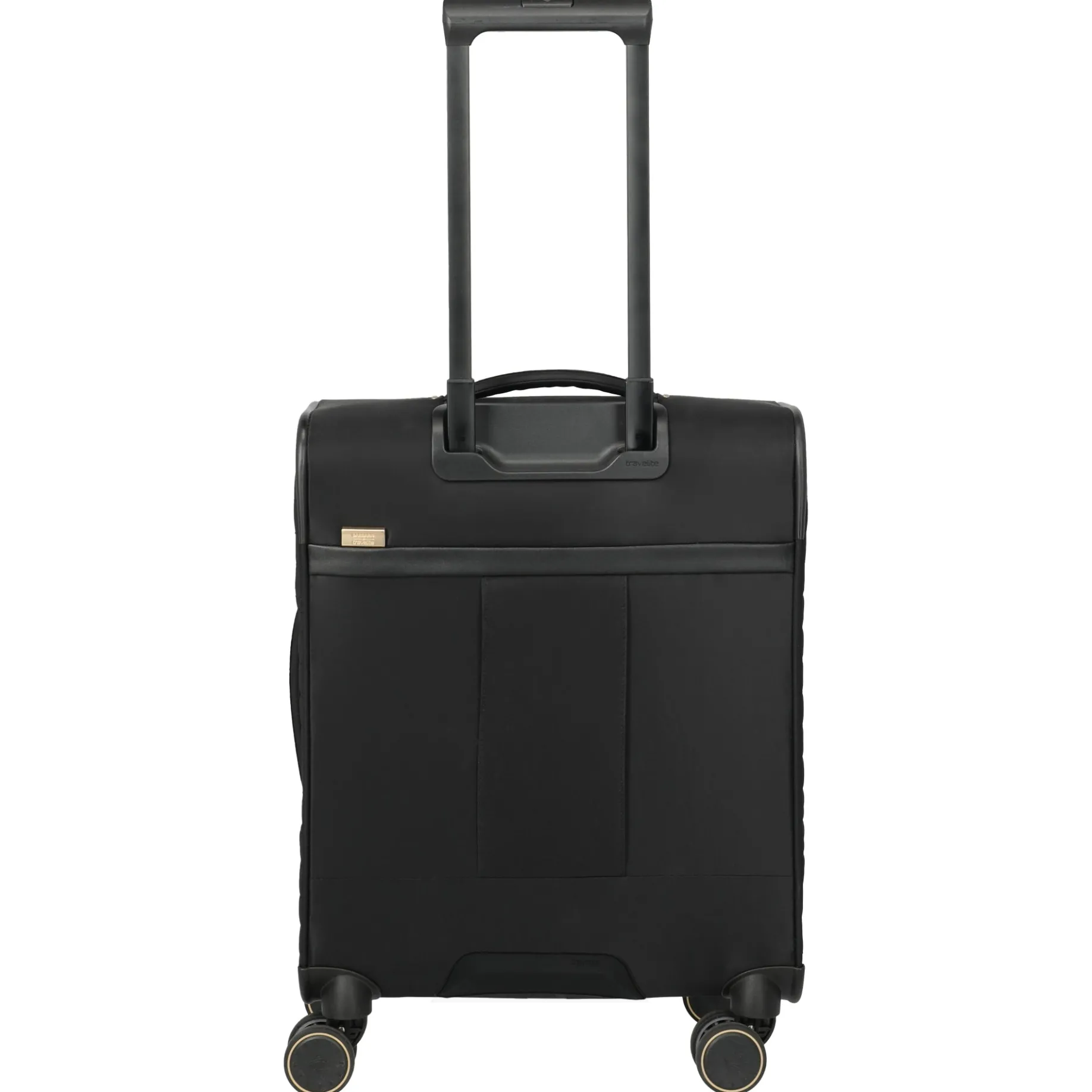 BARBARA Stepp - 4-Rollen-Trolley S 55 cm erw. (schwarz, 55 cm)