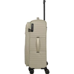 BARBARA Stepp - 4-Rollen-Trolley M 68 cm erw. (satin nude, 68 cm)